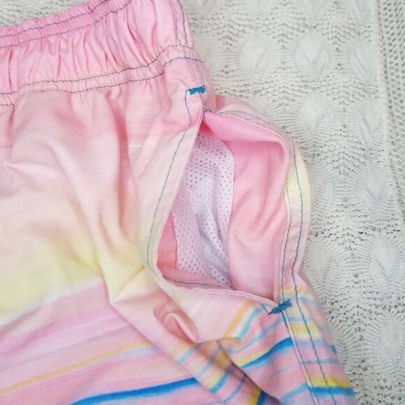 AMS Swimwear popsicle print swim shorts multi color size XG beach gym mesh liner - Picture 5 of 10